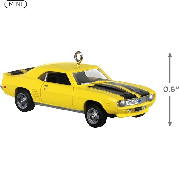 New! 1969 Chevrolet Camaro Hallmark Keepsake Christmas Ornament 2020 Classic Car - Picture 3 of 5